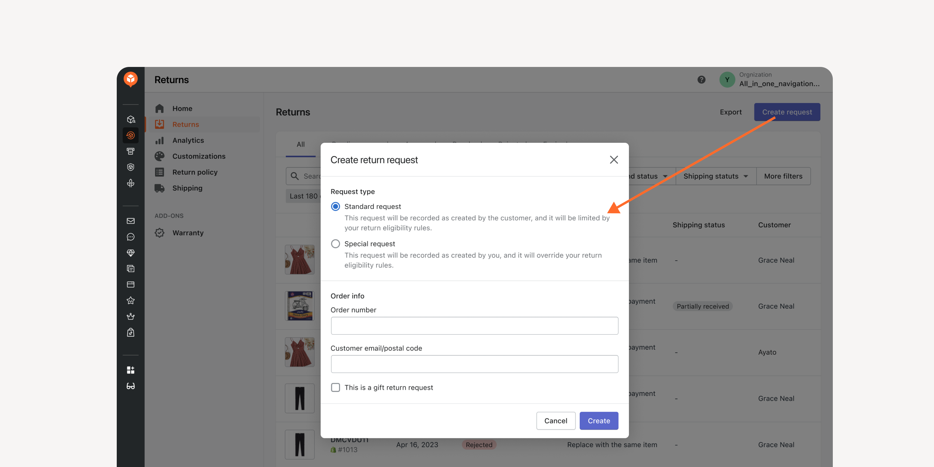 Return request creation for shoppers.png